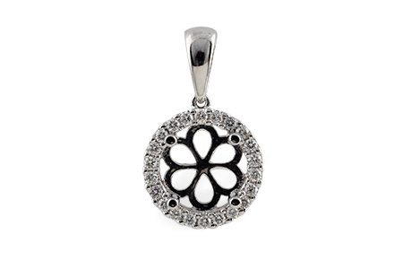 F195-96275: SEMI PENDANT .16 TW