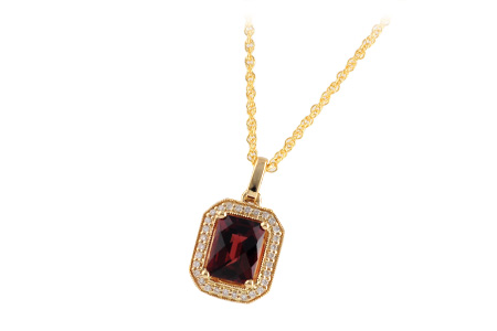 F196-84539: NECK 1.93 GARNET 2.04 TGW