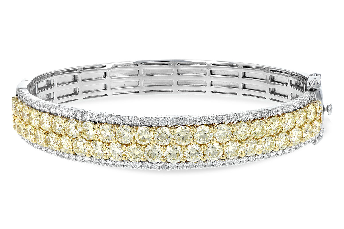 F198-67203: BANGLE 8.17 YELLOW DIA 9.64 TW