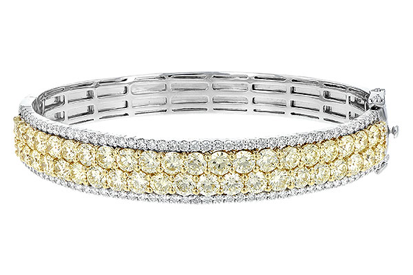 F198-67203: BANGLE 8.17 YELLOW DIA 9.64 TW