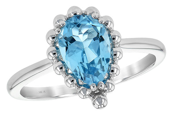 F198-68166: LDS RG BLUE TOPAZ 1.55 CT