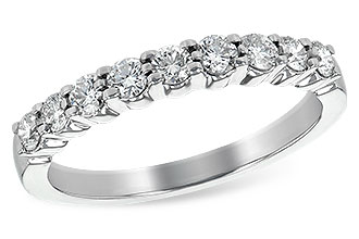 F198-69048: LDS WED RG .50 TW (9 STONES)