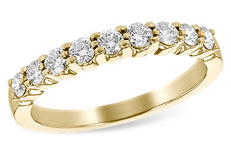 F198-69048: LDS WED RG .50 TW (9 STONES)