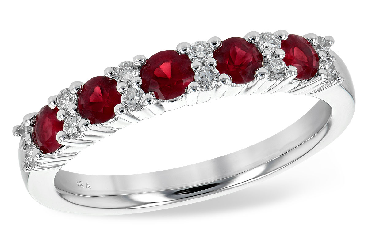 F199-56357: LDS WED RG .66 RUBY .83 TGW