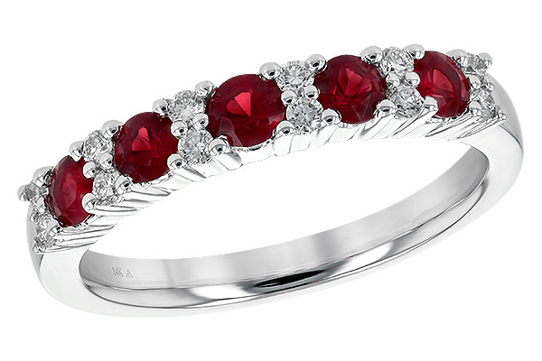 F199-56357: LDS WED RG .66 RUBY .83 TGW