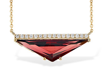 F199-60866: NECK 2.85 GARNET 2.95 TGW