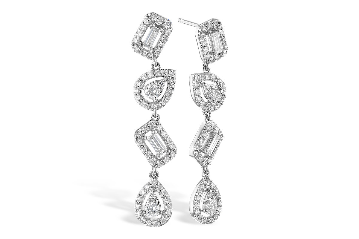 F282-31748: EARR .12 TW BAGUETTES .70 TW