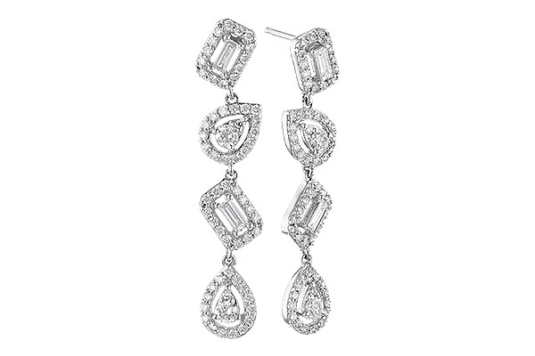F282-31748: EARR .12 TW BAGUETTES .70 TW