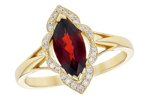 F282-35375: LDS RG 1.25 GARNET 1.36 TGW