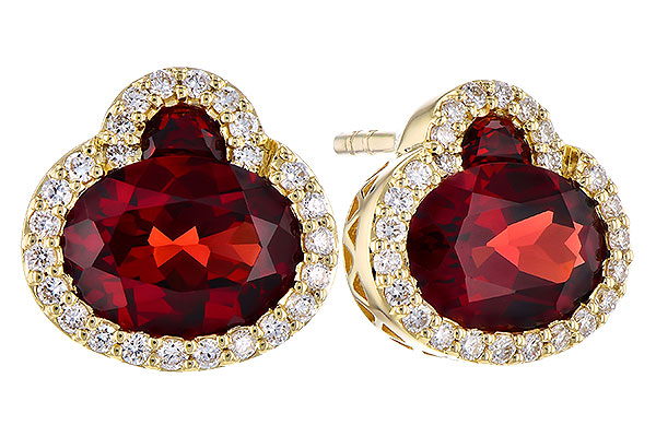 F282-35439: EARR 2.85 TW GARNET 3.06 TGW