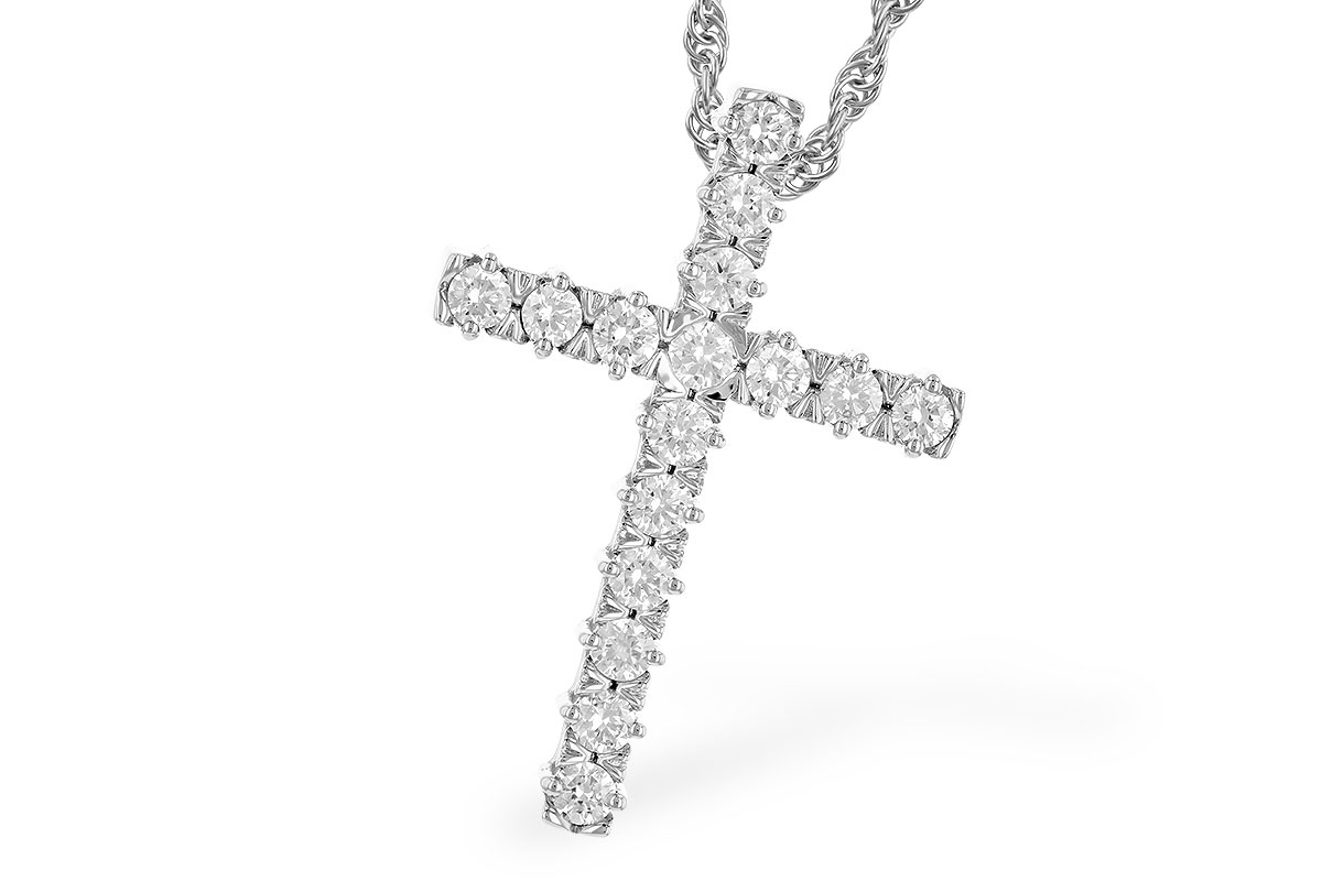 F283-19039: NECKLACE .50 TW