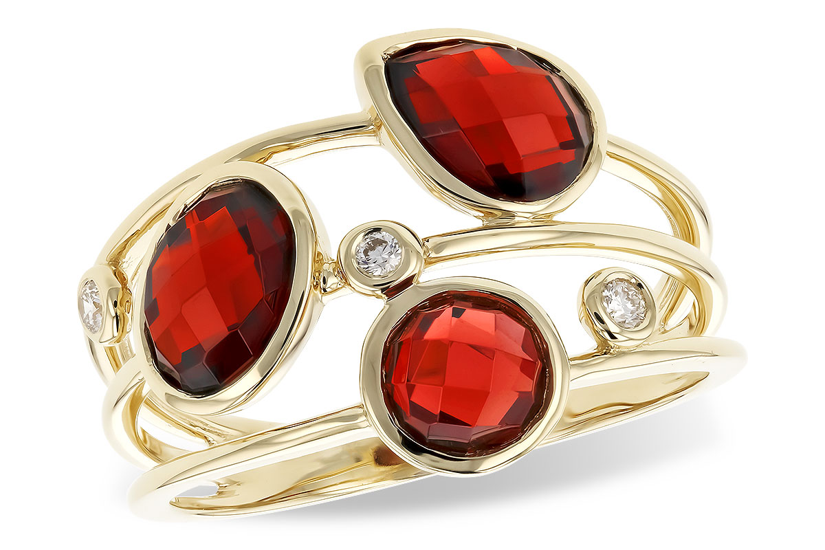 F283-20830: LDS RG 3.07 TW GARNET 3.12 TGW