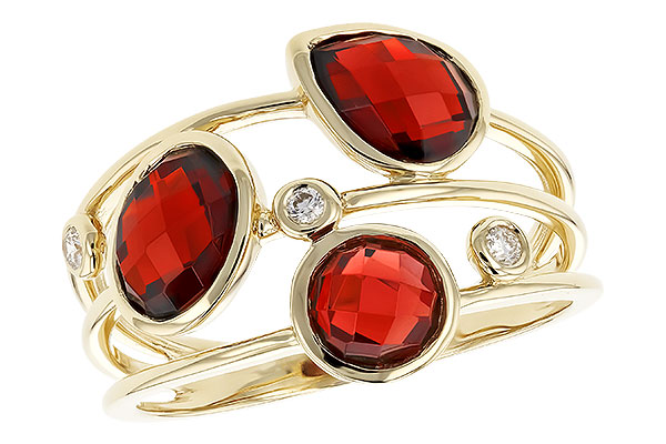 F283-20830: LDS RG 3.07 TW GARNET 3.12 TGW