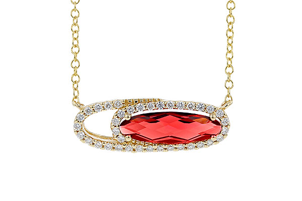 F283-20848: NECK 1.16 GARNET 1.30 TGW