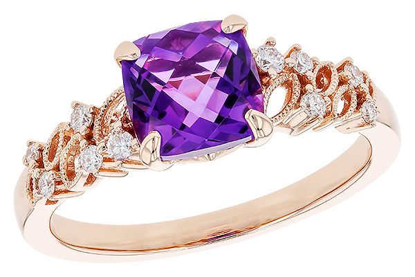 F283-20866: LDS RG 1.40 AMETHYST 1.53 TGW (7MM AMY)