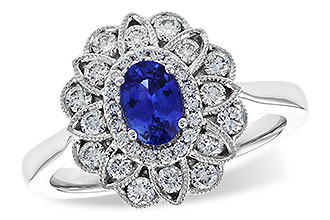 F283-26303: LDS RG .60 TW SAPPHIRE 1.12 TGW (6x4MM SAPP)