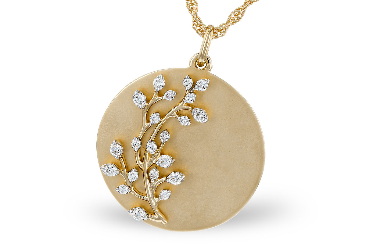 F284-09939: NECKLACE .24 TW