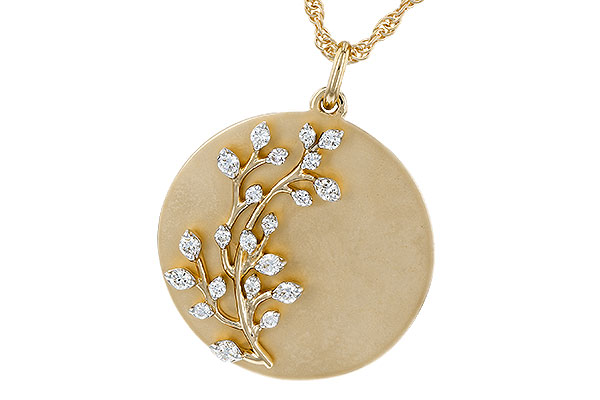 F284-09939: NECKLACE .24 TW