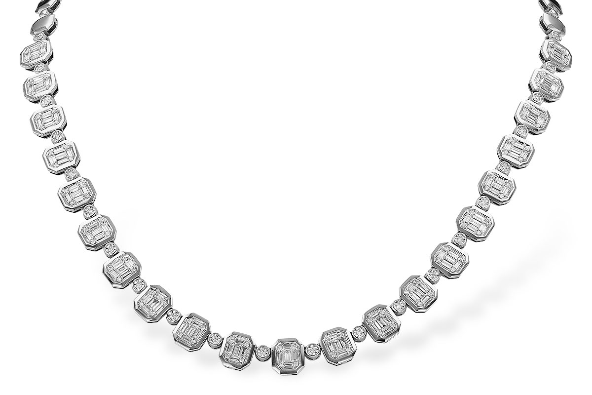 F284-09966: NECKLACE 1.39 BAG 1.80 TW (16")