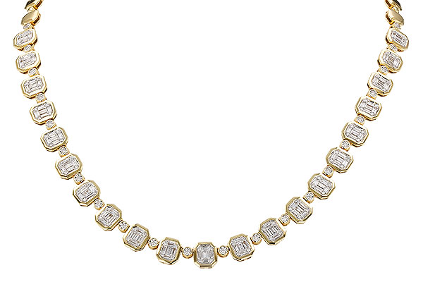 F284-09966: NECKLACE 1.39 BAG 1.80 TW (16")