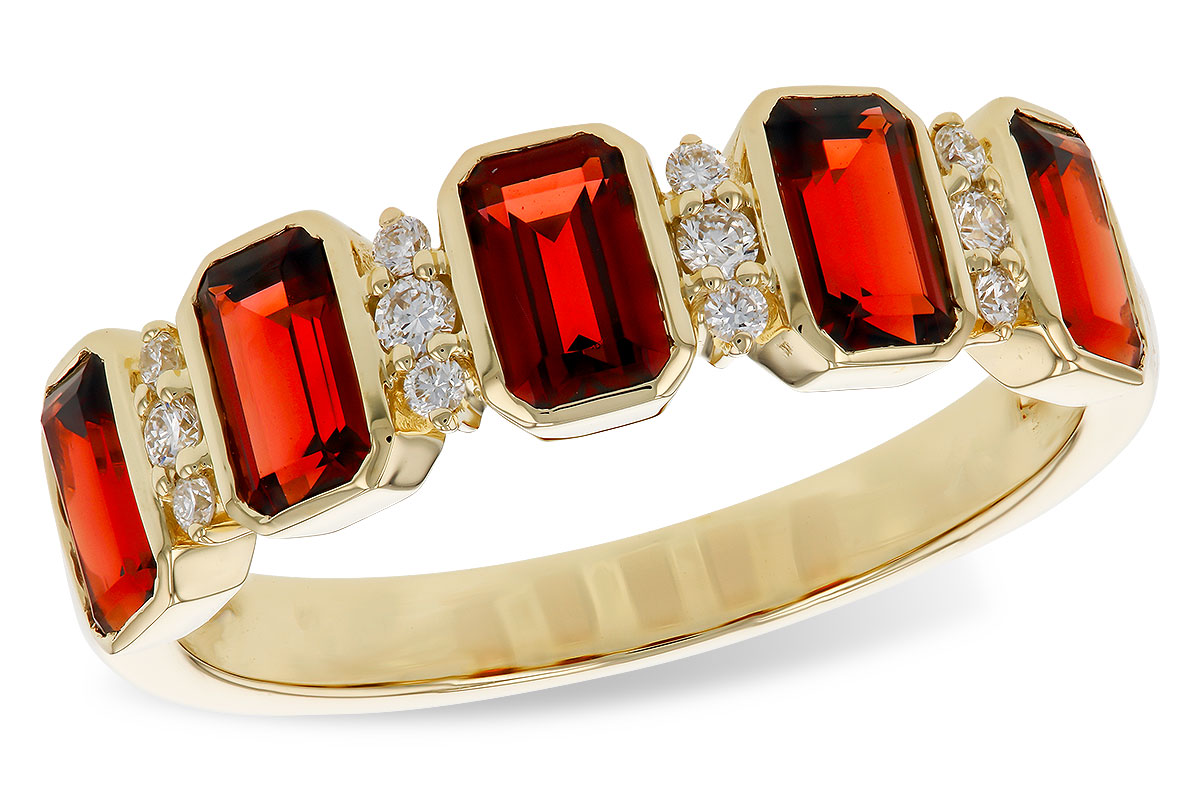F284-12675: LDS RG 1.62 TW GARNET 1.74 TGW