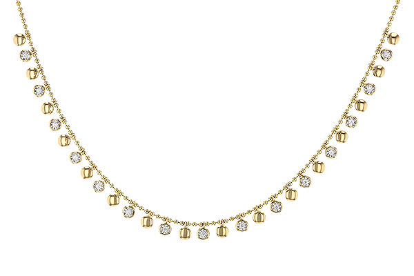 F284-17248: NECKLACE .24 TW