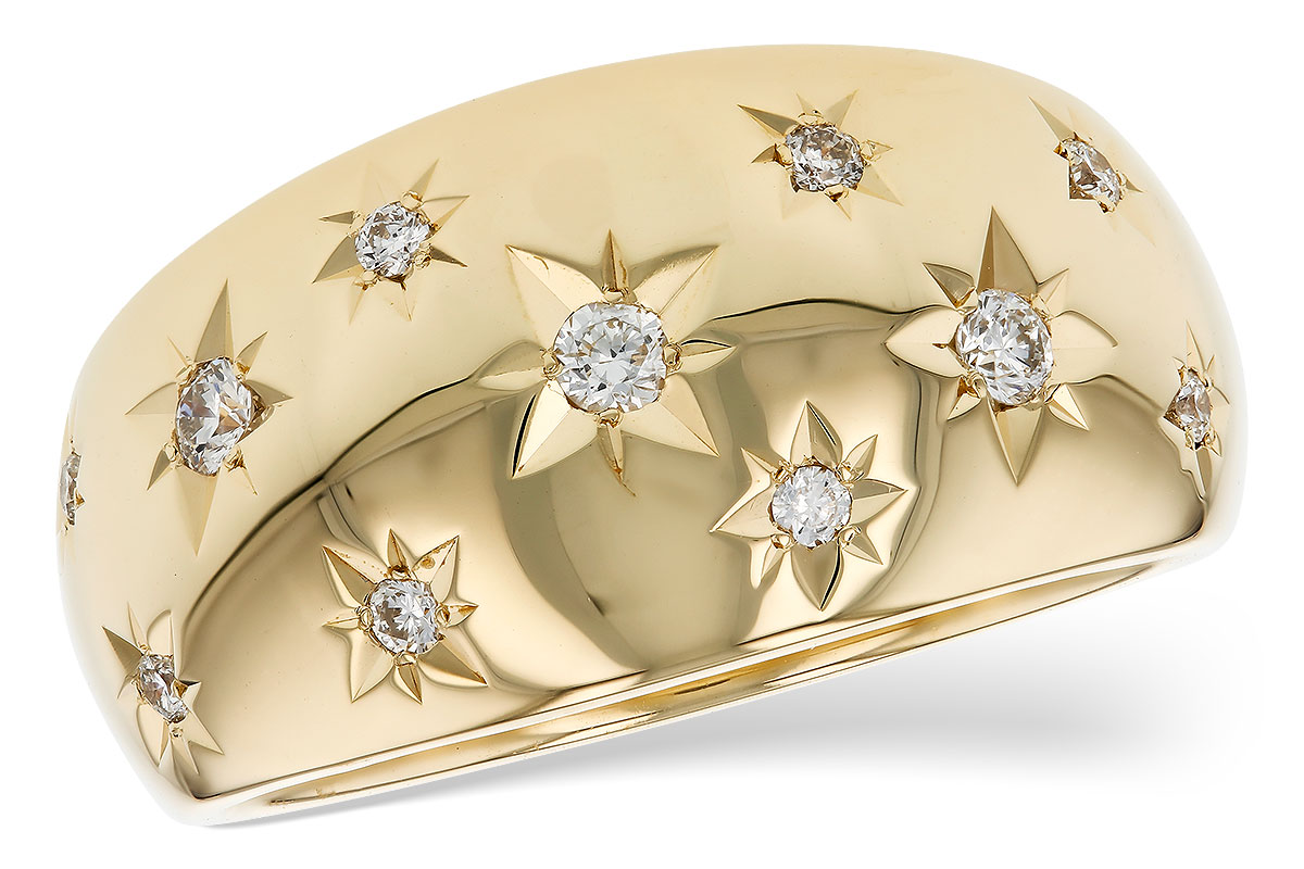 F285-00875: LDS DIA WEDDING RING .18 TW