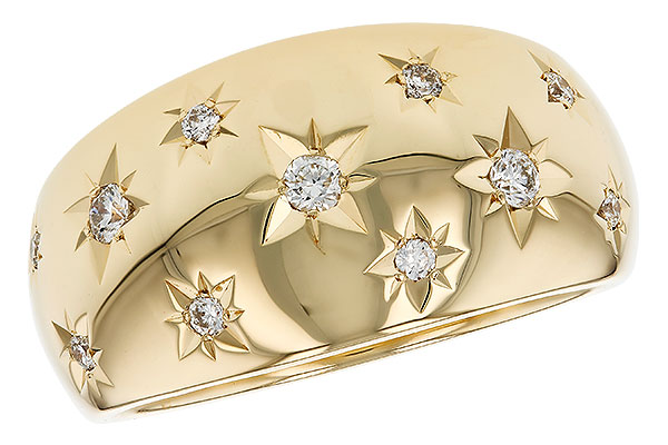 F285-00875: LDS DIA WEDDING RING .18 TW