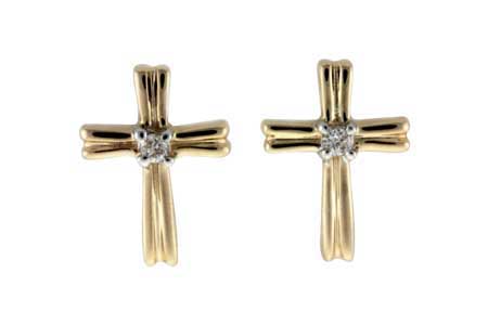 G009-62675: EARRINGS .03 TW