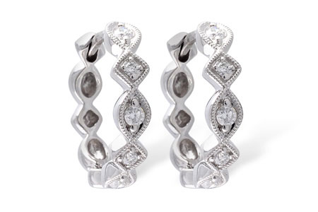 G010-46275: EARRINGS .22 TW