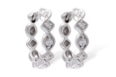 G010-46275: EARRINGS .22 TW