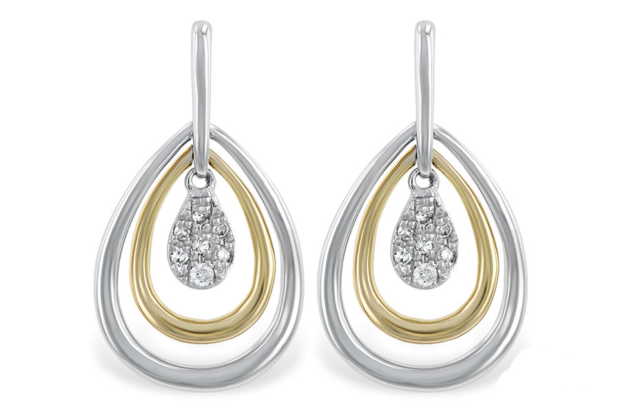 G193-22721: EARRINGS .06 TW