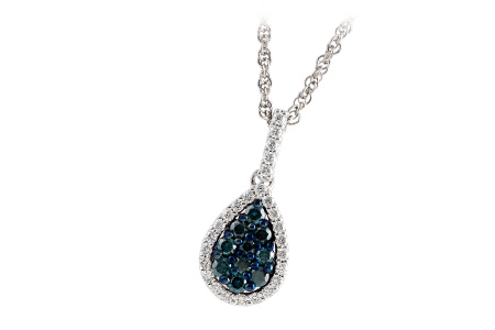 G195-99939: NECK .26 BLUE DIA .42 TW