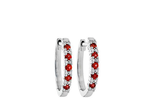 G199-59075: EARR .24 RUBY .30 TGW