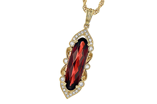 G199-60884: NECK 2.58 GARNET 2.70 TGW