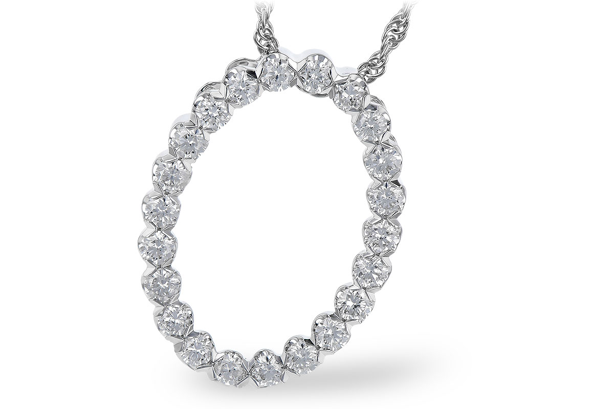 G282-32721: NECKLACE .50 TW