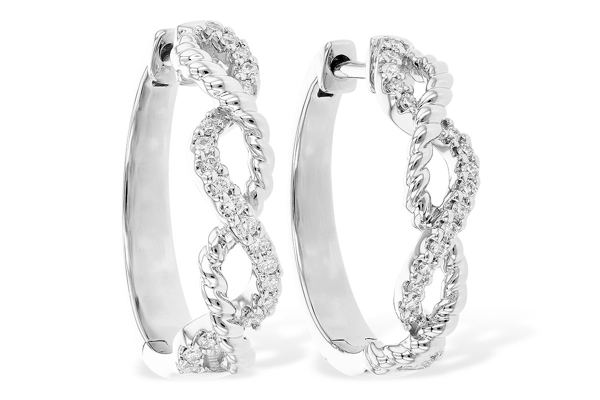 G282-35430: EARRINGS .18 TW