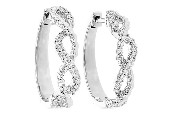 G282-35430: EARRINGS .18 TW