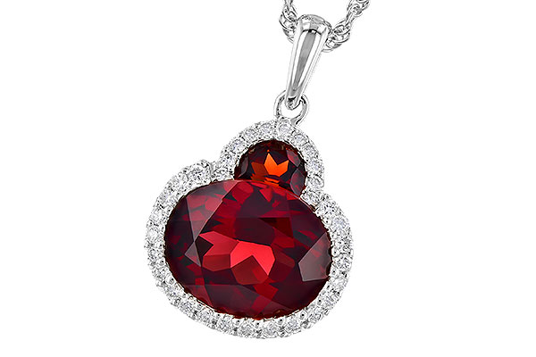 G282-35439: NECK 3.02 TW GARNET 3.16 TGW