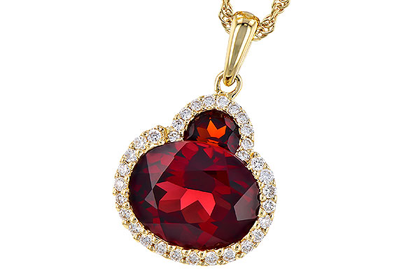 G282-35439: NECK 3.02 TW GARNET 3.16 TGW