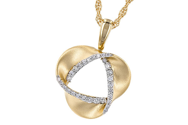 G282-36357: NECKLACE .20 TW