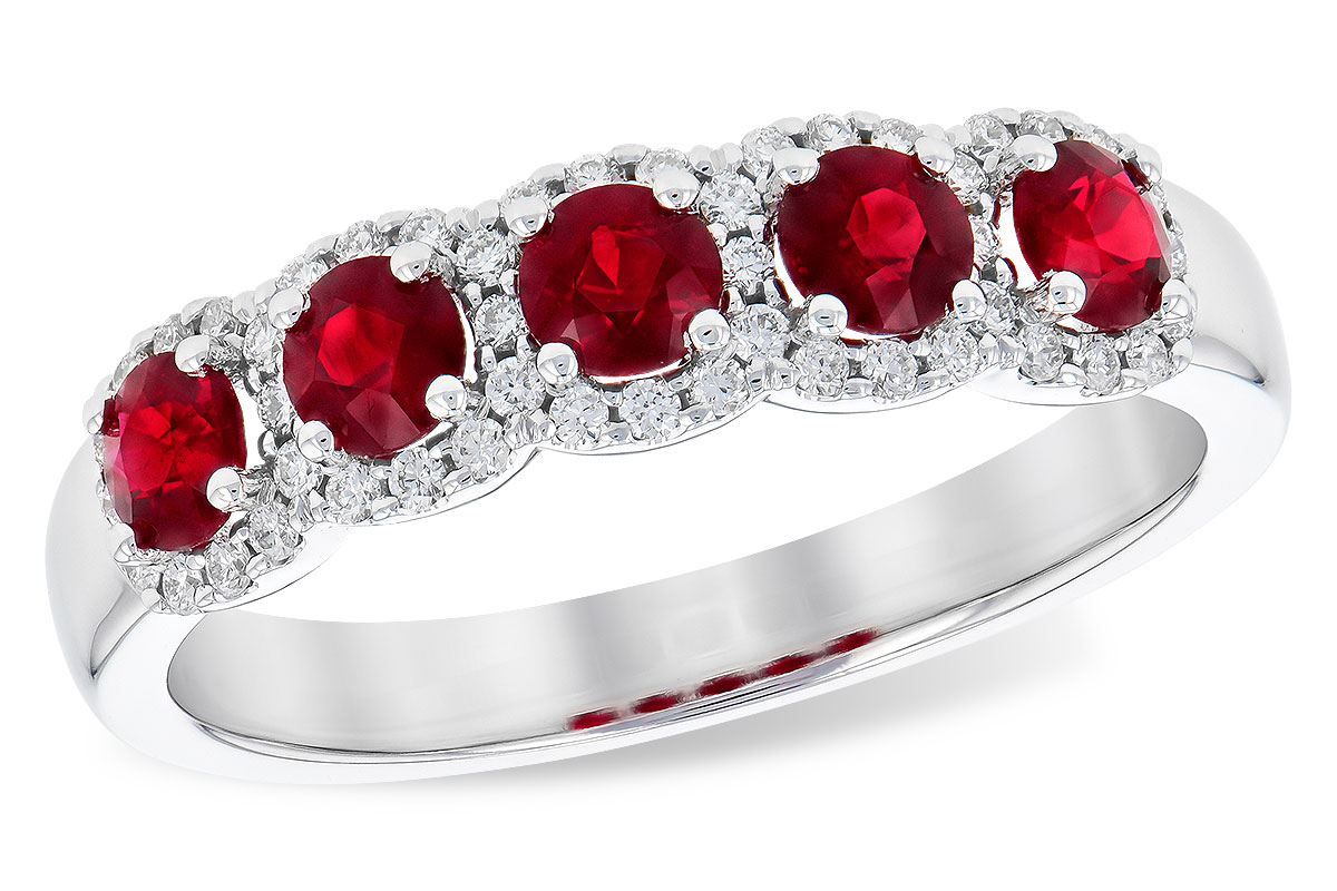 G283-19003: LDS RG .66 TW RUBY .86 TGW