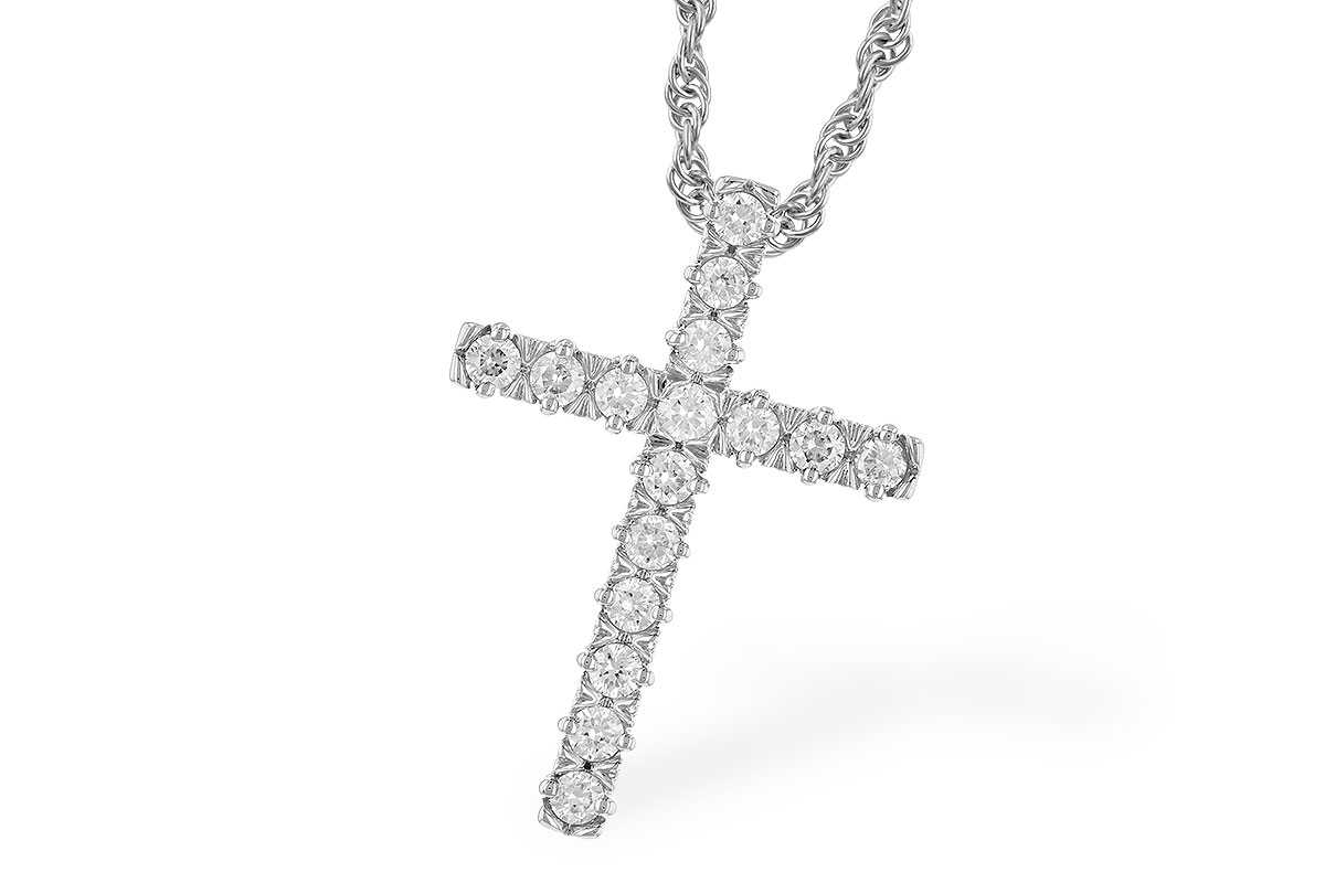 G283-19039: NECKLACE .25 TW