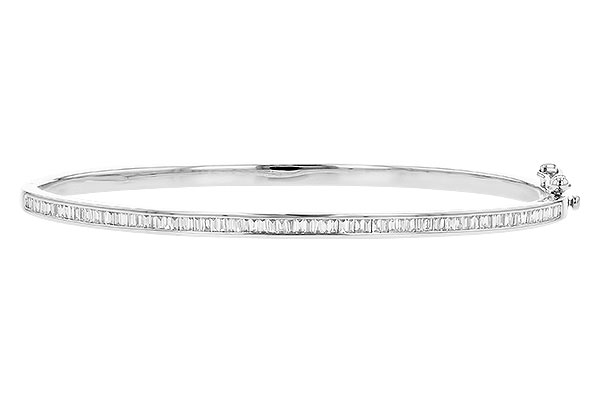 G283-19975: BANGLE BRACELET .52 TW