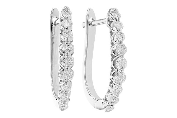 G283-21748: EARRINGS .50 TW