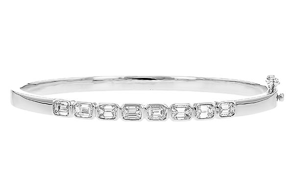 G283-21775: BANGLE 2.00 TW EMERALD CUTS