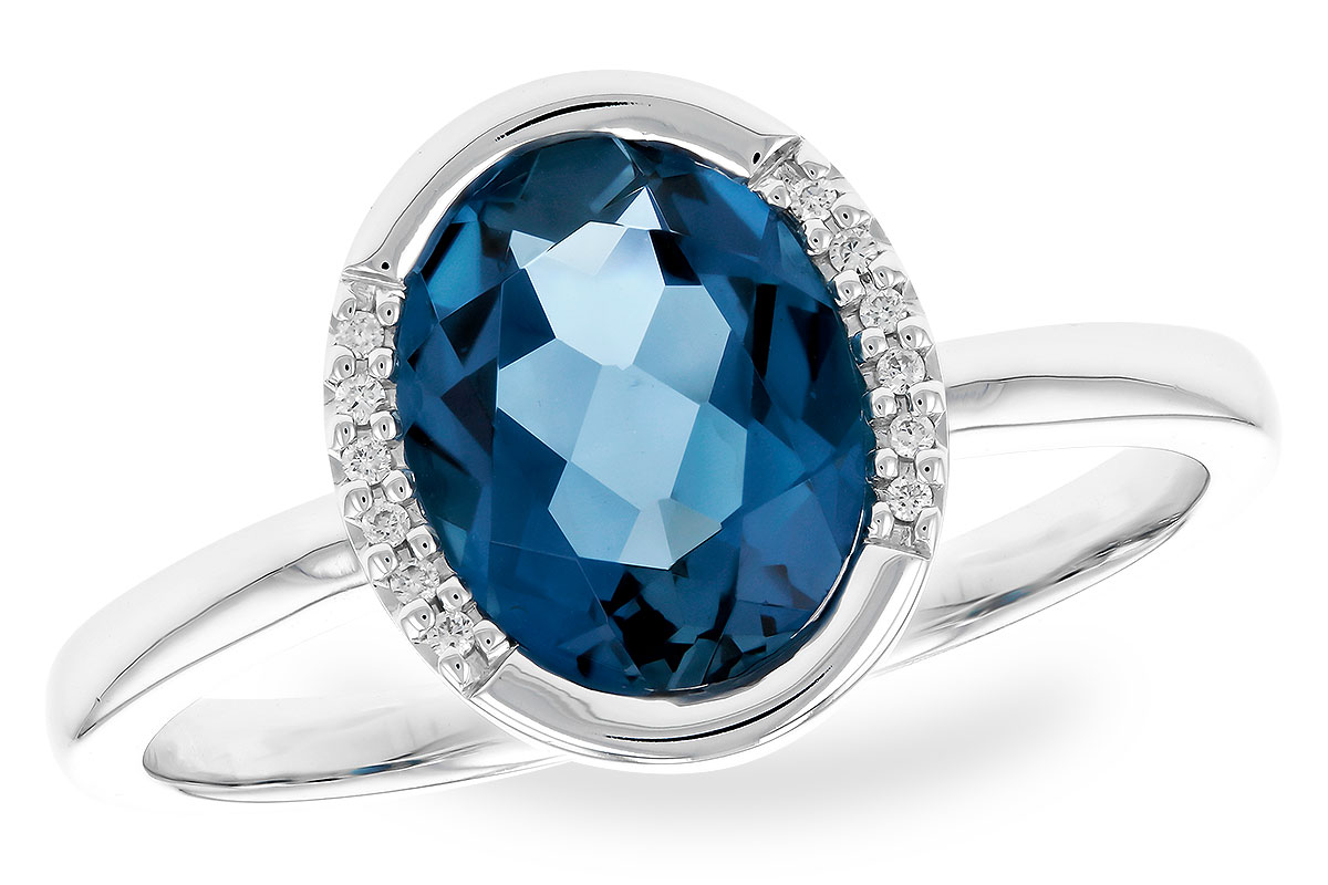 G283-22703: LDS RG 1.90 TW LONDON BLUE TOPAZ 1.93 TGW(9x7 LBT)
