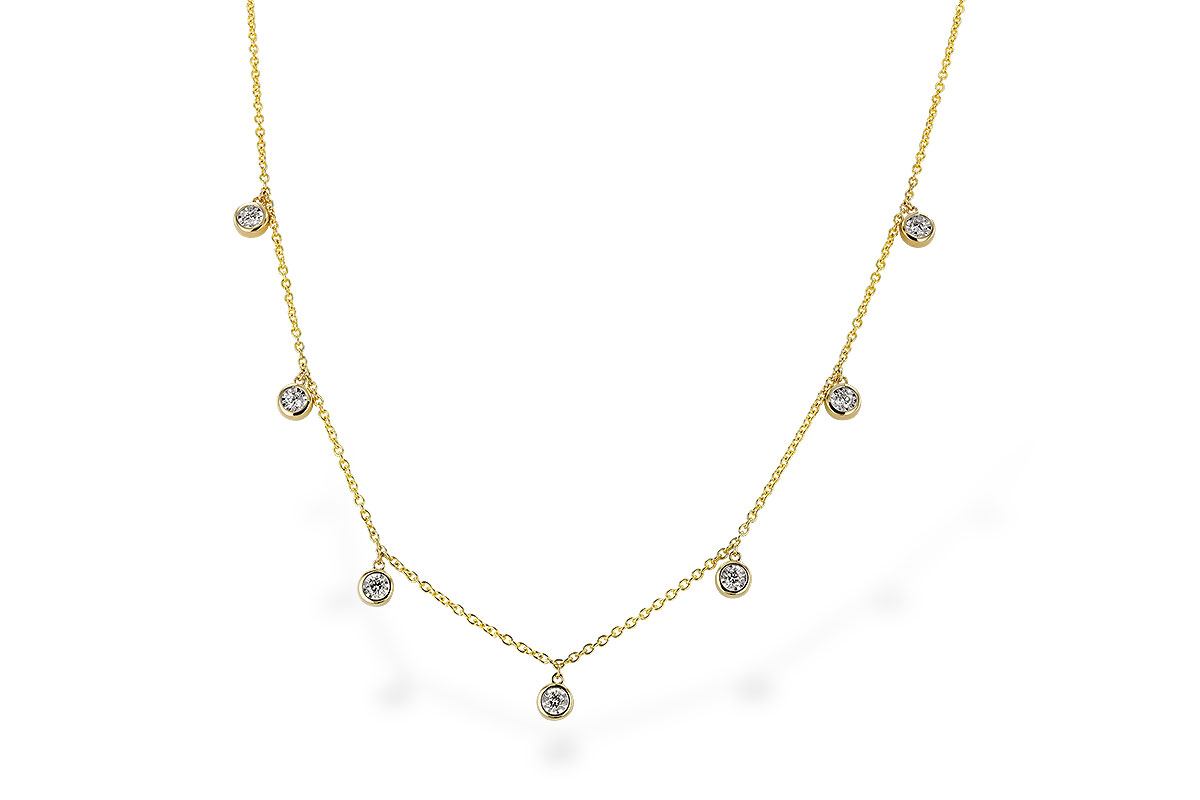 G283-26312: NECKLACE .32 TW (18")