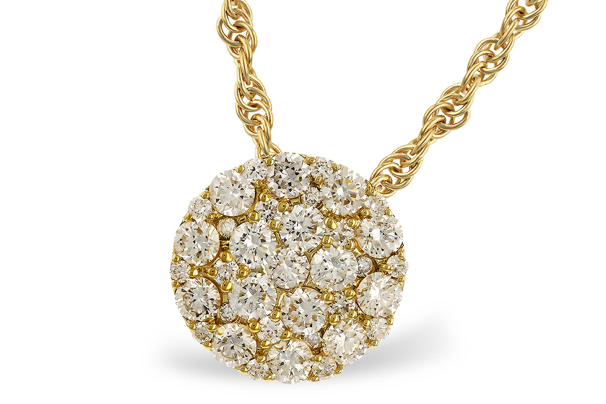G284-09957: NECKLACE .50 TW