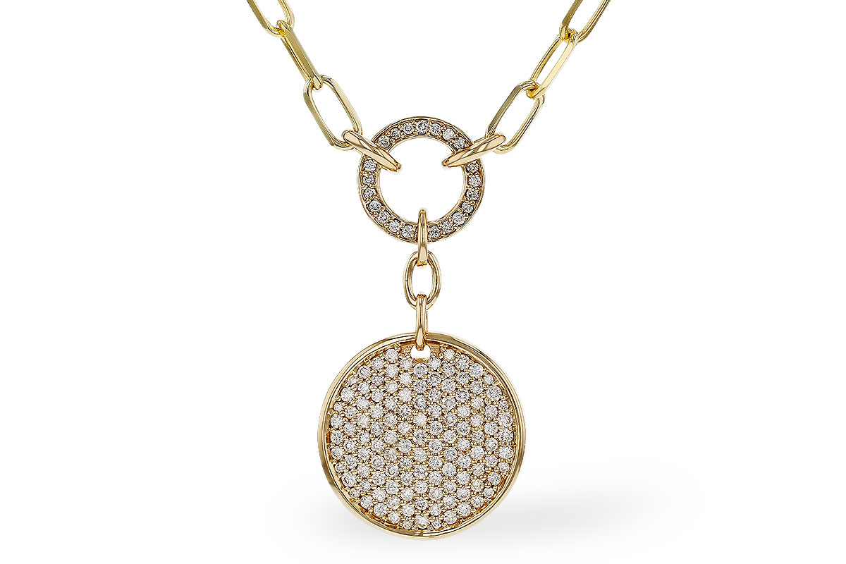 G284-11748: NECKLACE .92 TW (17")